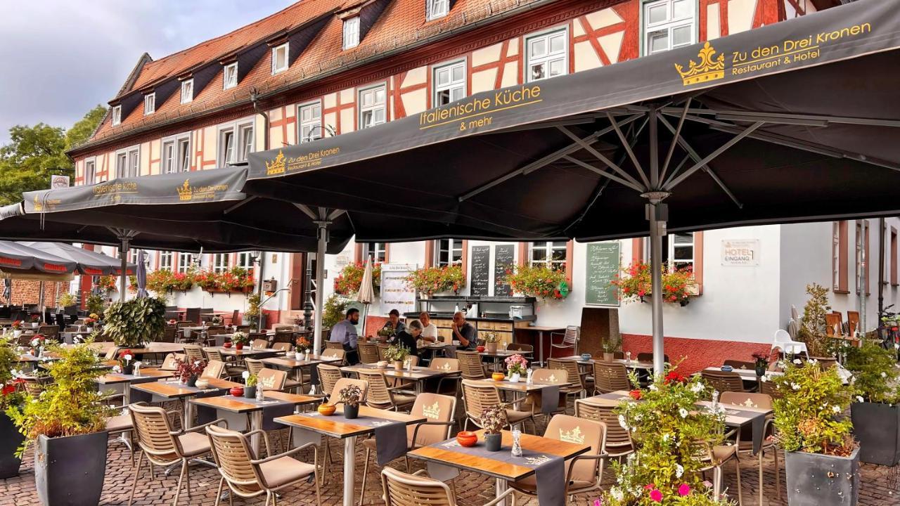 סלינגסטדט Hotel Zu Den Drei Kronen מראה חיצוני תמונה